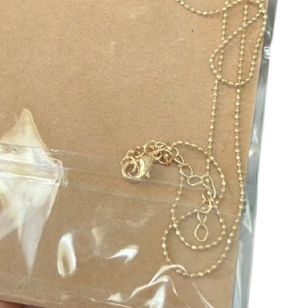 Virgo Gold Zodiac Pendant Necklace - Virgo - Picture 3 of 3